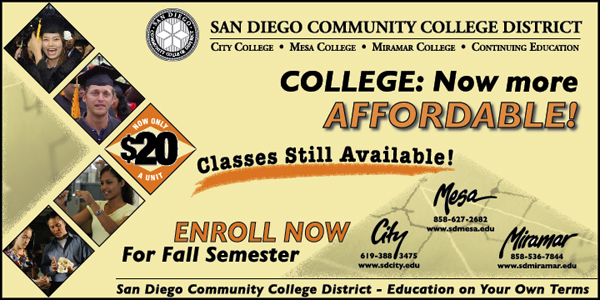 College Advertisement